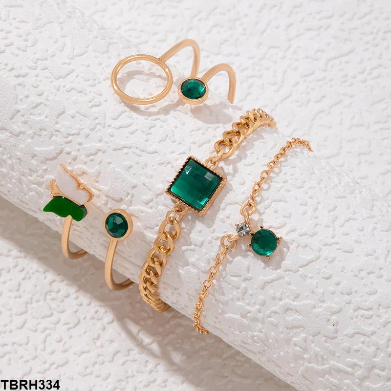 Butterfly/ Square/ Round Bracelet Set