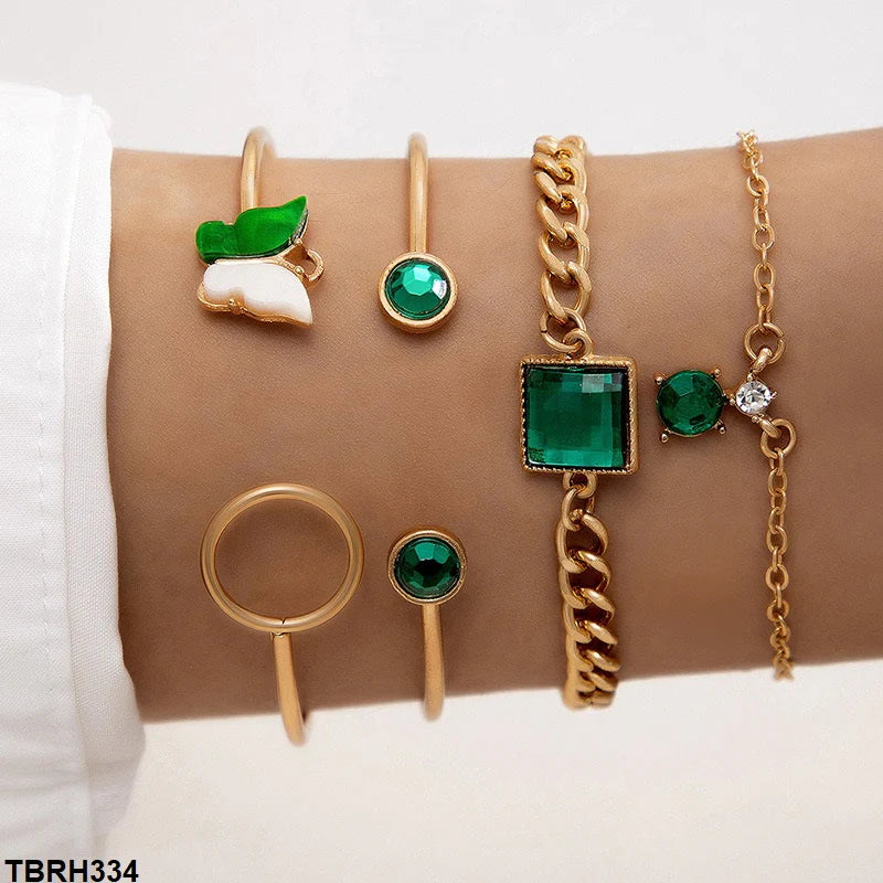 Butterfly/ Square/ Round Bracelet Set