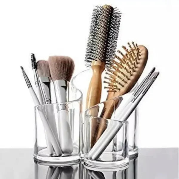 "Acrylic Brush Holder"