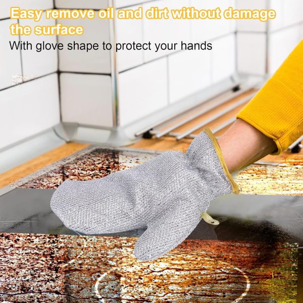 "Wire Dishwashing Gloves"
