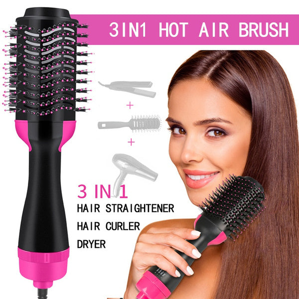 2-in-1 Hair Dryer & Brush
