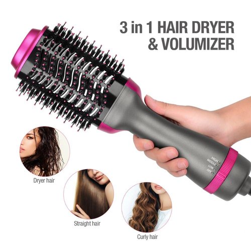 2-in-1 Hair Dryer & Brush