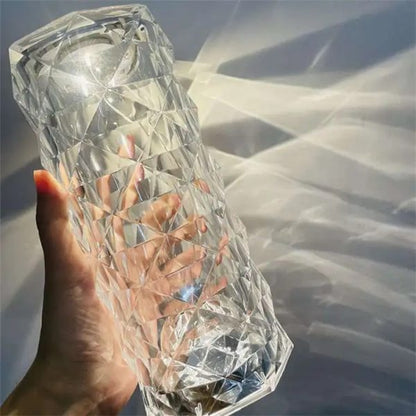 "Crystal Touch Table Lamp with Remote"
