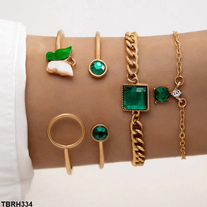 Butterfly/ Square/ Round Bracelet Set