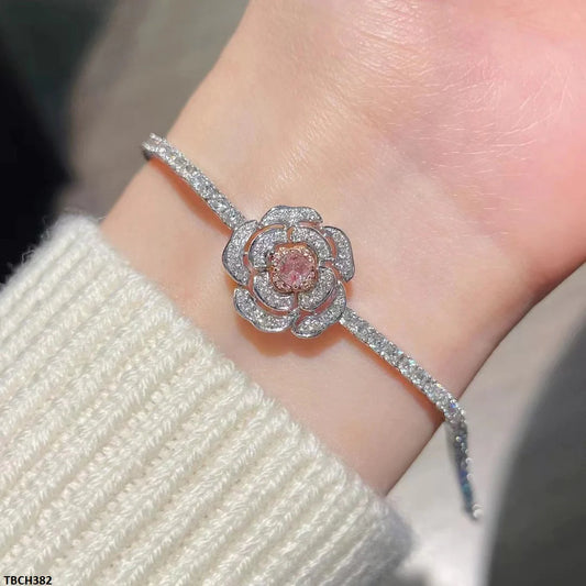 Zircon Flower Bracelet