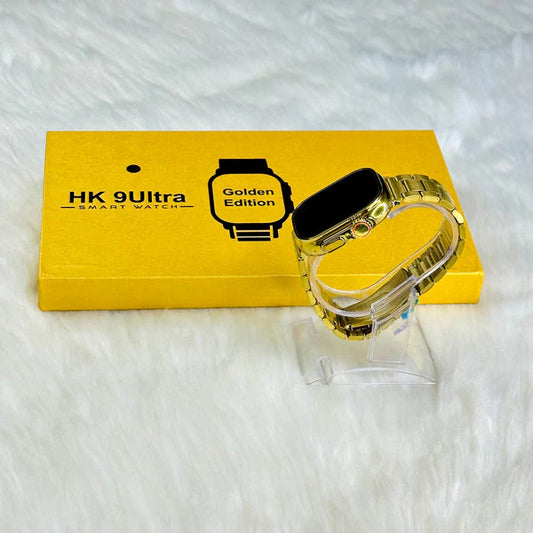 "HK9 Ultra Smart Watch- Golden Edition"