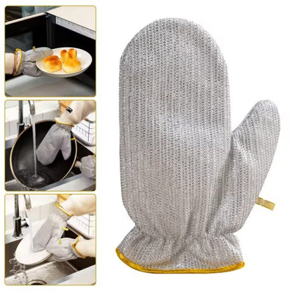 "Wire Dishwashing Gloves"
