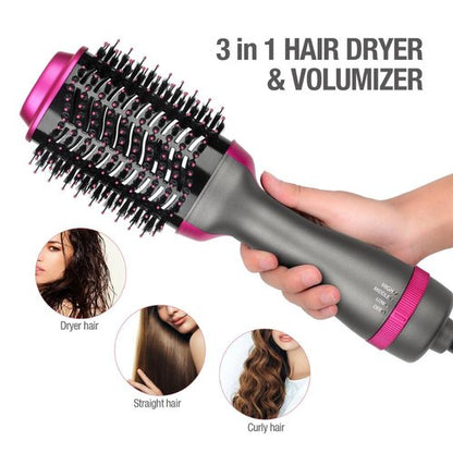2-in-1 Hair Dryer & Brush